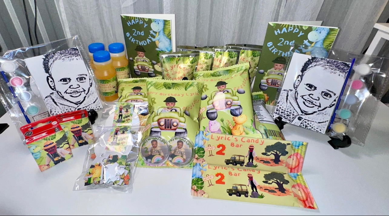 Party Favors Treats Packaging  Only